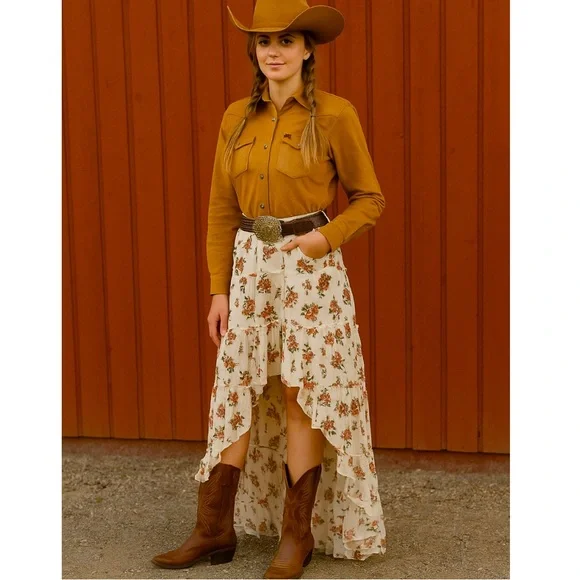 Denim & Supply - Ralph Lauren - High low skirt - Picture 1 of 7